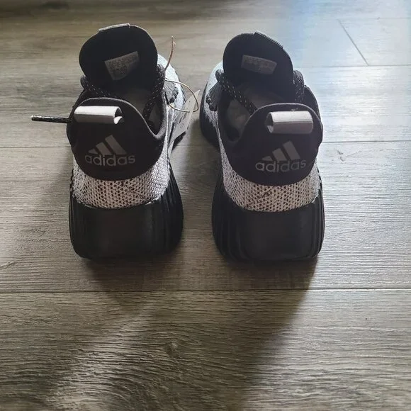 Adidas Kaptir 3.0 Iron Metallic Men’s Size 6 1/2 Wmn 7 1/2 Athletic Running Shoe - Picture 3 of 6